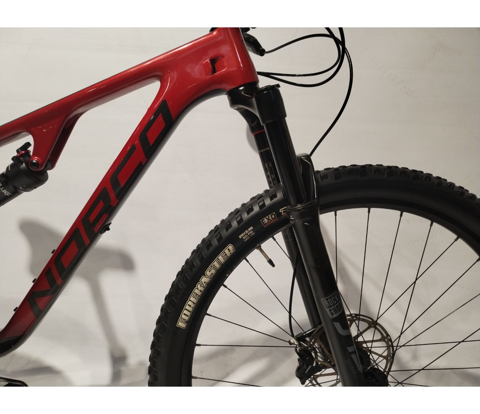 PreOwned Norco Rev Carbon Dual Suspension Mountain Bike Medium CWC